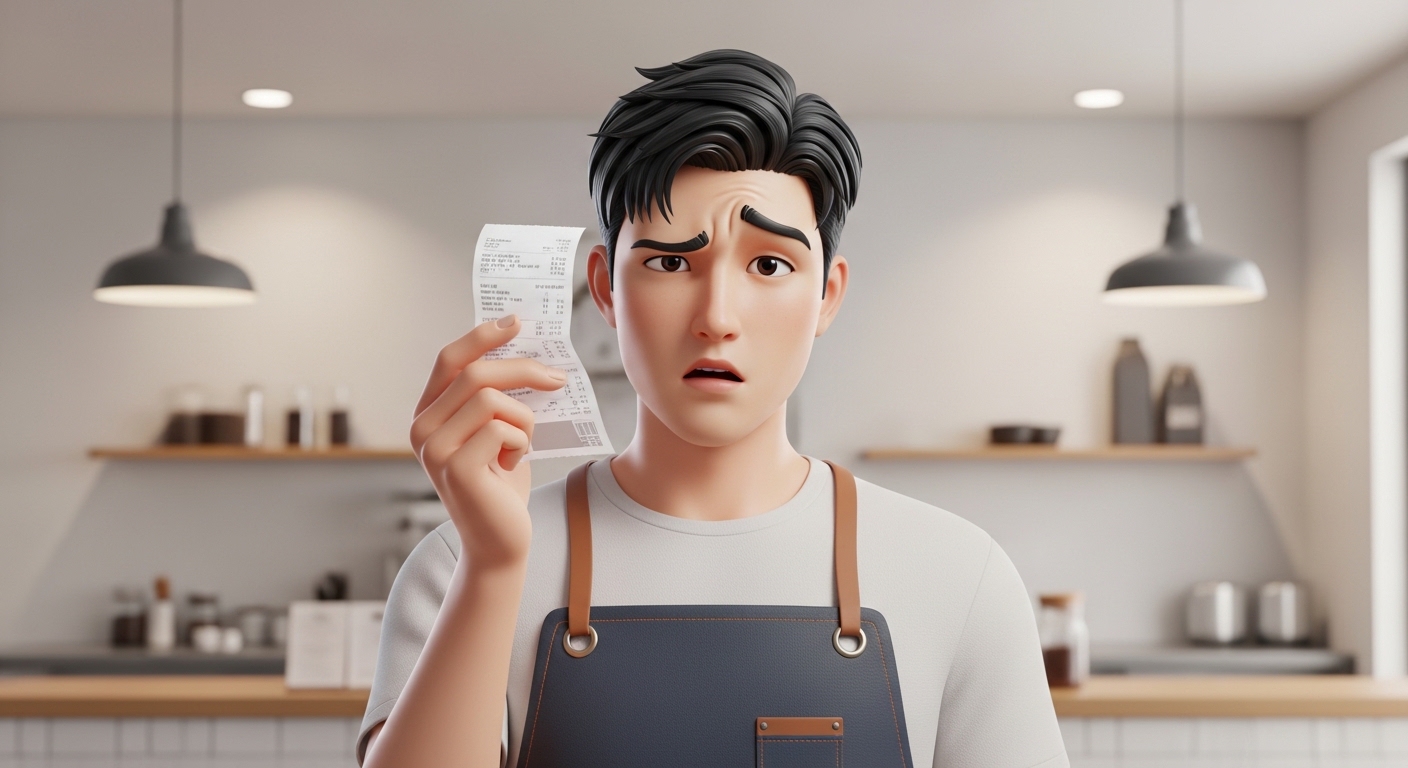 플레이스리뷰관리, 영수증인증오류