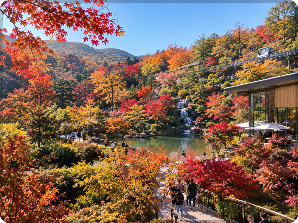 화담숲 예약하기 ai 이미지