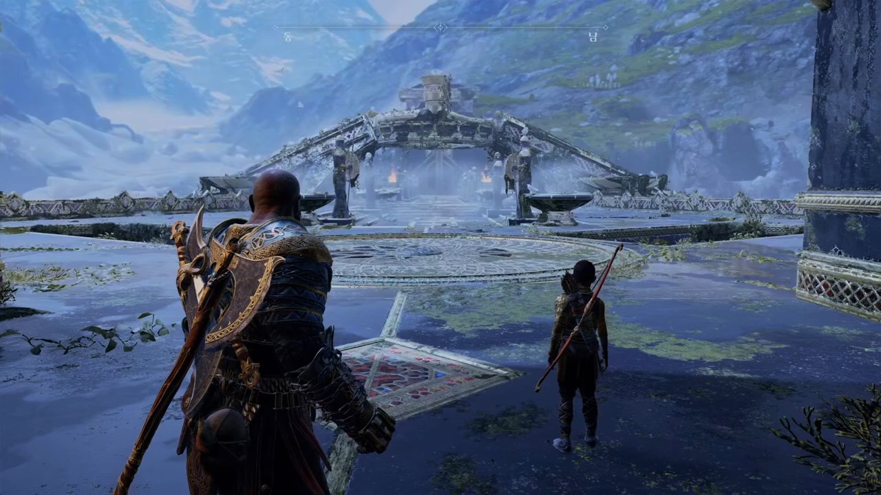 갓 오브 워 4 화면비교2 플스5