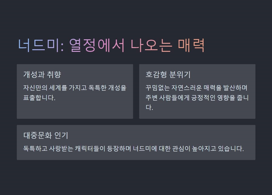 nerdy 뜻