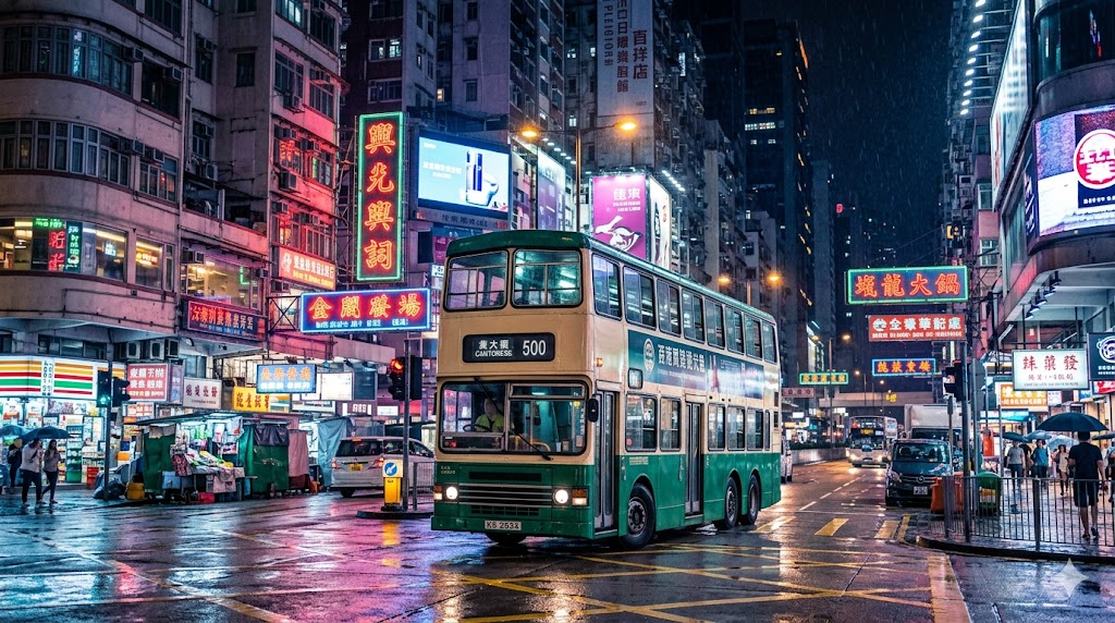 홍콩 여행에서 이층 버스가 특별한 이유와 특징