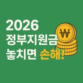 정부지원금 조회 신청하기