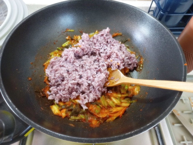 [파김치 요리] 파 머리로 볶음밥 만들기 (feat. 계란찜)