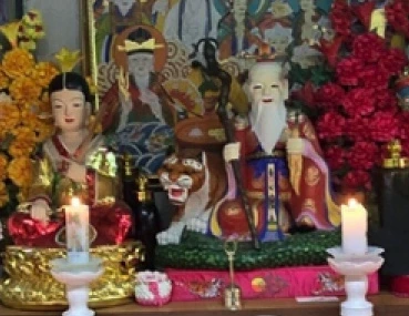 연화장군님 산신할아버지 할머니 불상