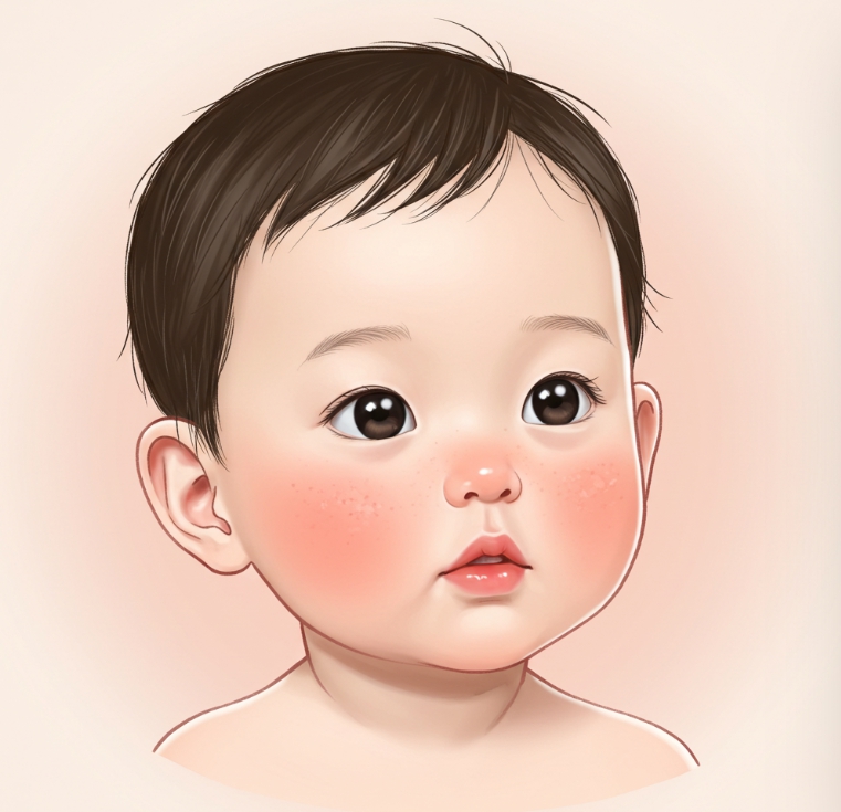 아기 피부 트러블, 왜 자주 생기는 걸까?