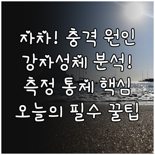나침반 '자차' 발생 원인 강자성체 ..