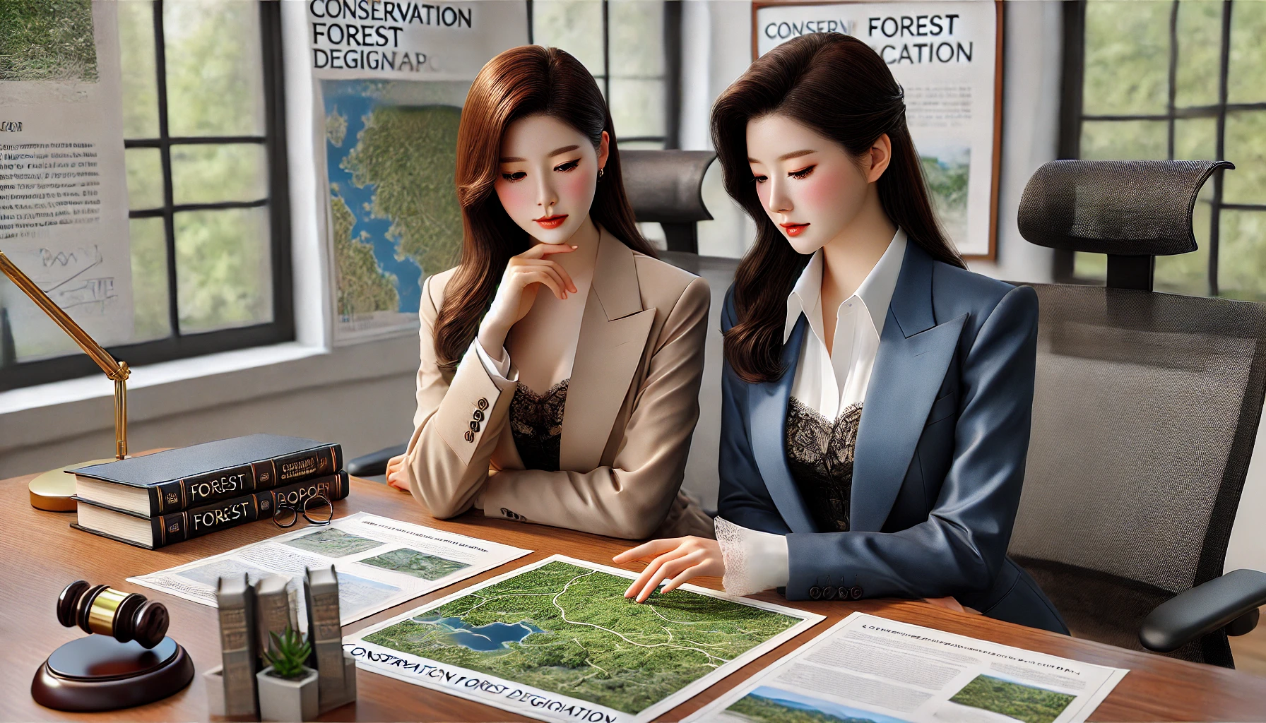 보전산지 지정 절차 확인하는 이미지