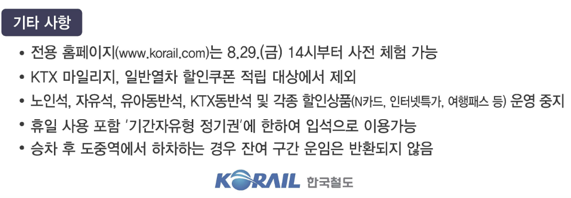 추석 ktx 예매 2025 일정 기차표 예약방법 꿀팁