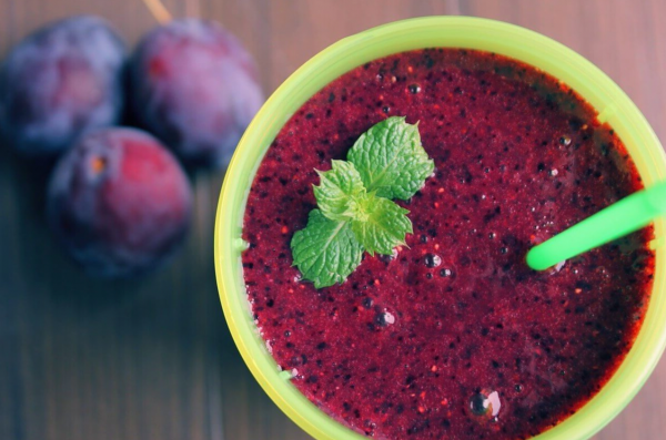 자두 스무디 레시피