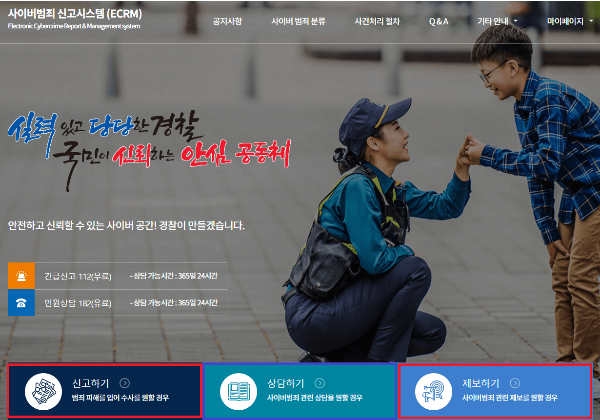 온라인 사기 신고, 대응