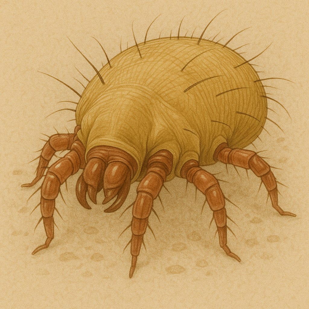 여름철 급증 집먼지진드기