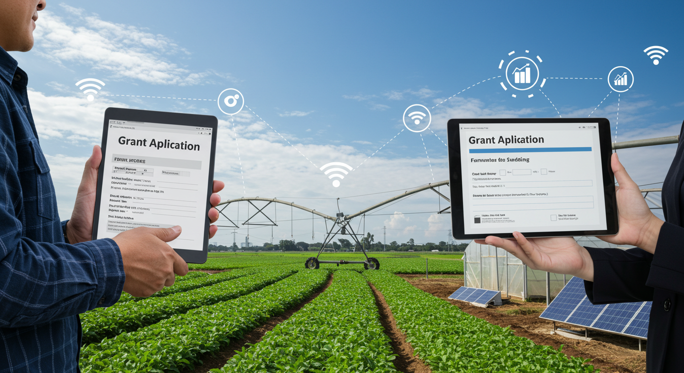 스마트 농업으로 지원금을 받을 수 있는 방법