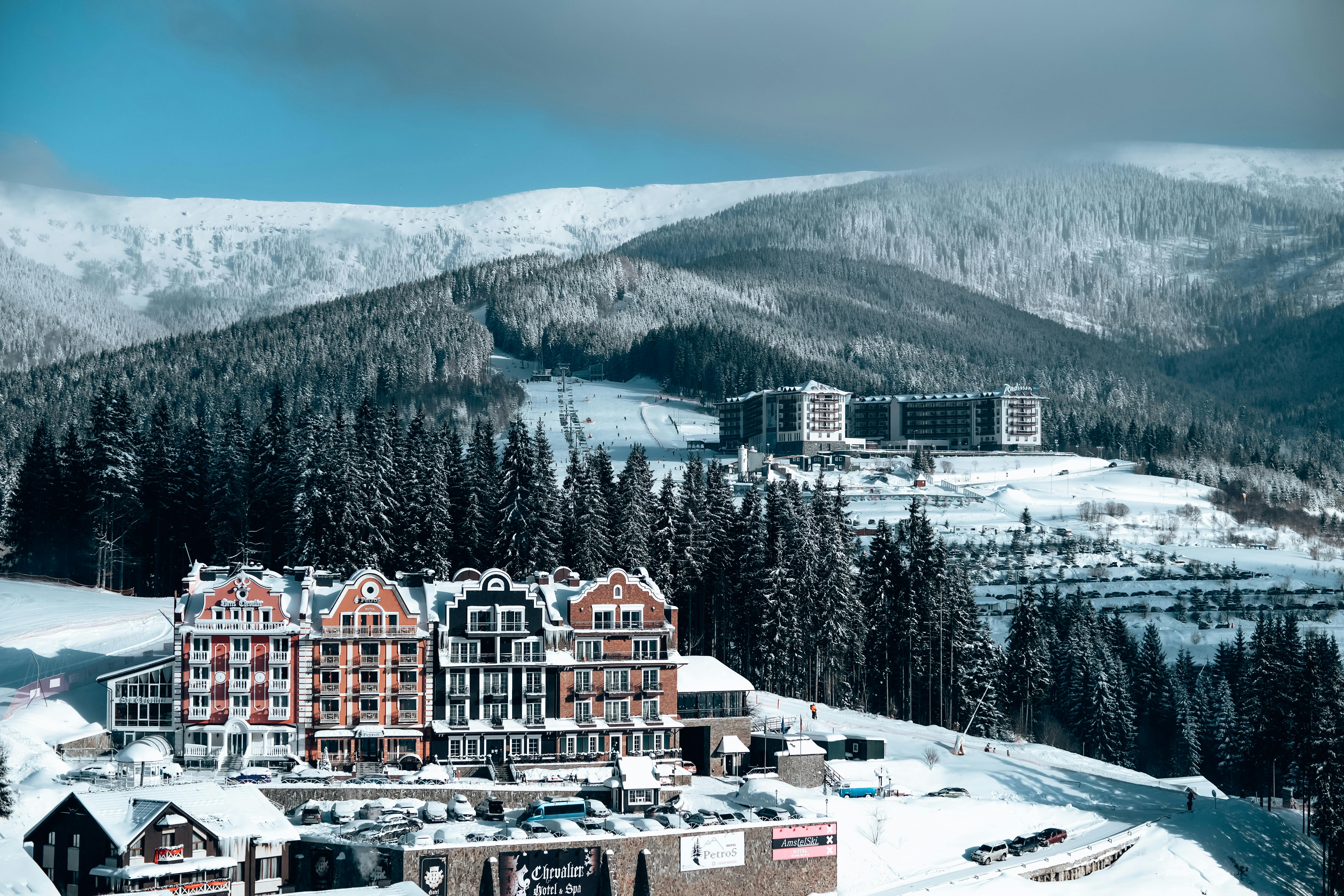 스키장 리조트사진