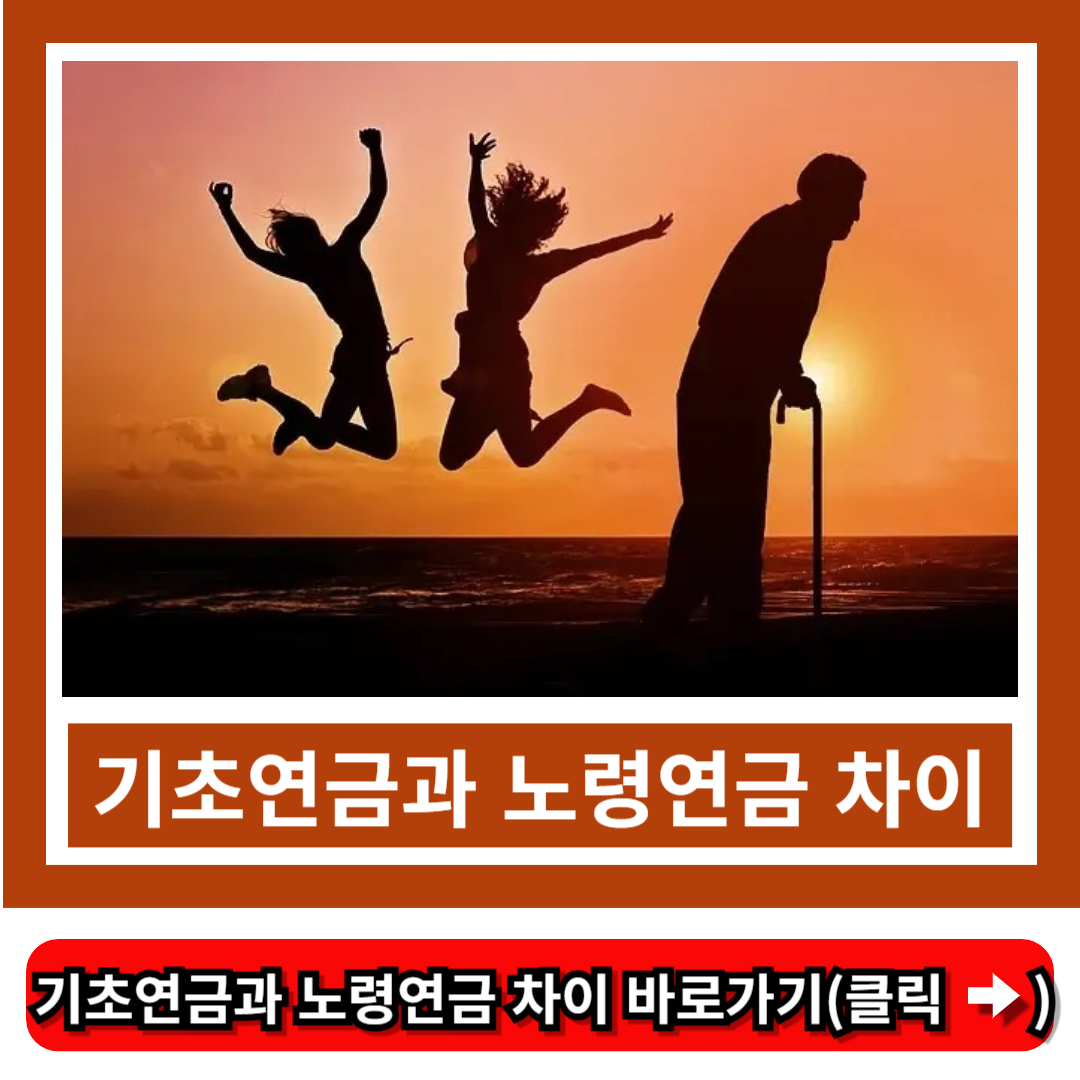 기초연금과 노령연금 차이