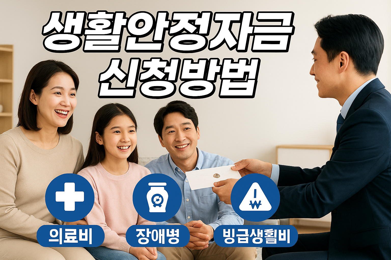 갑작스러운 병원비·장례비? 정부 ‘생활안정자금’으로 해결하세요