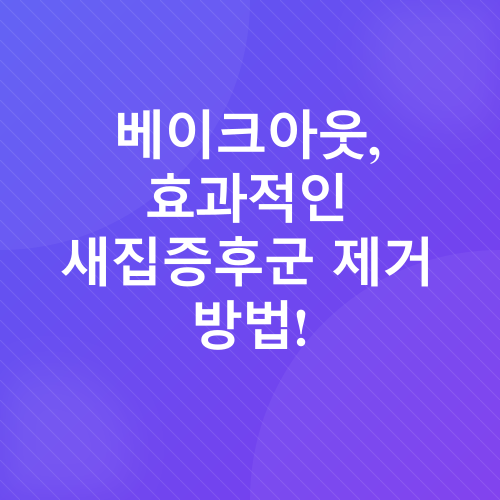 새집증후군 제거_2