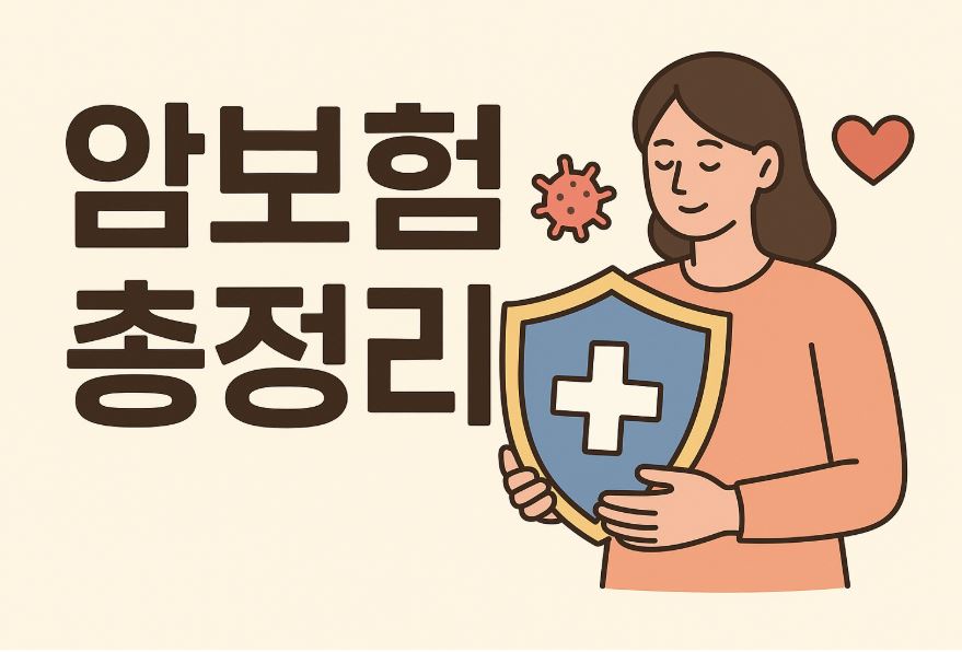 암 보험 총정리 문구 이미지