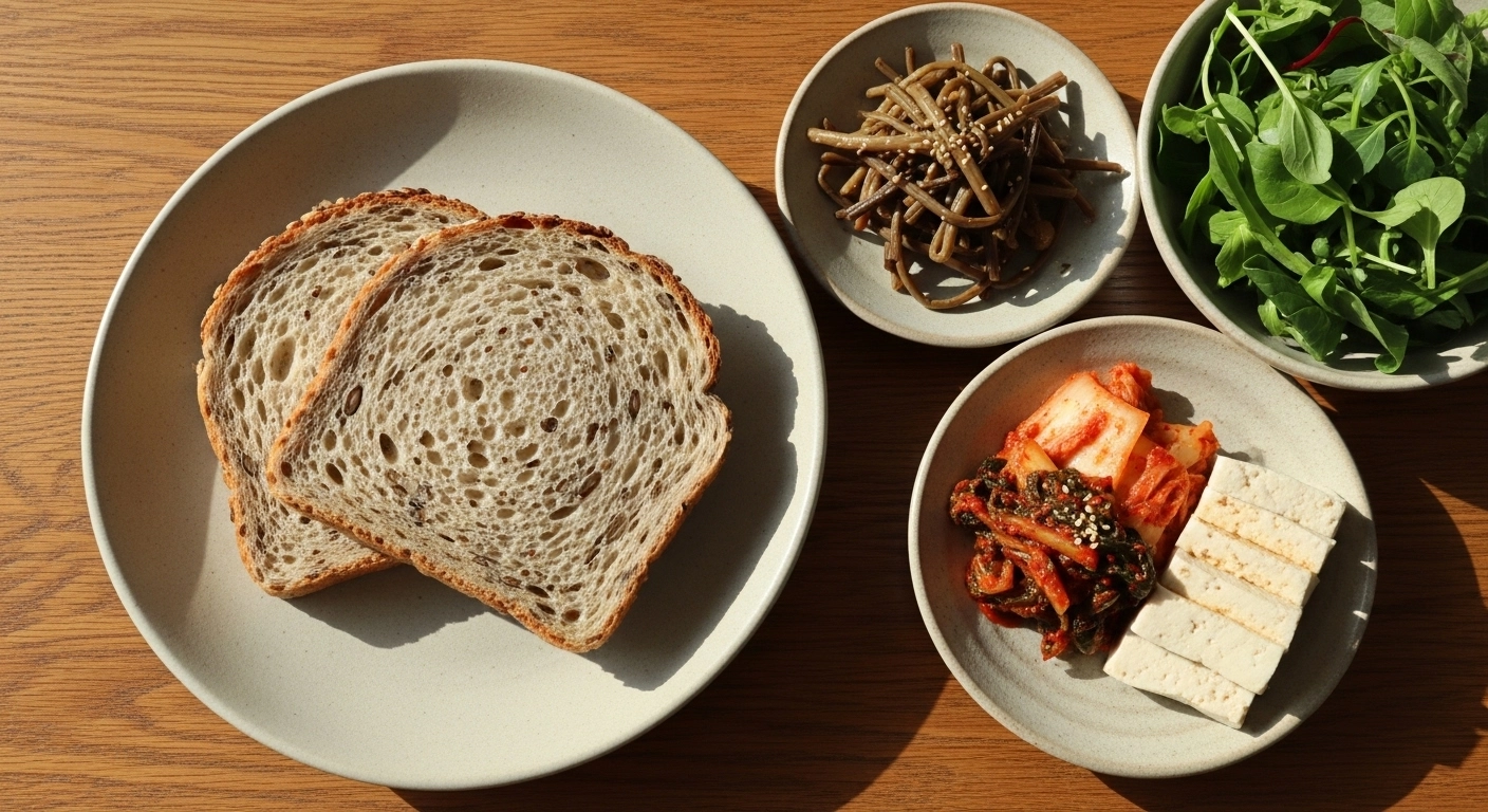 "빵순이인데 왜 살이 안 찌지?" 365일 날씬한 사람들의 '현실 식단' 비밀 (통곡물/미역/묵은지)