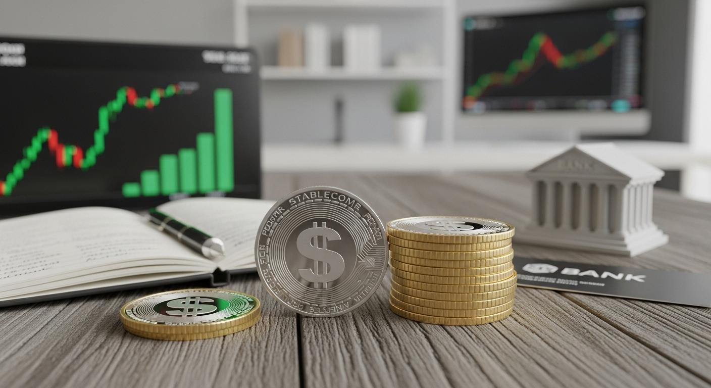 스테이블 코인 관련주 은행
