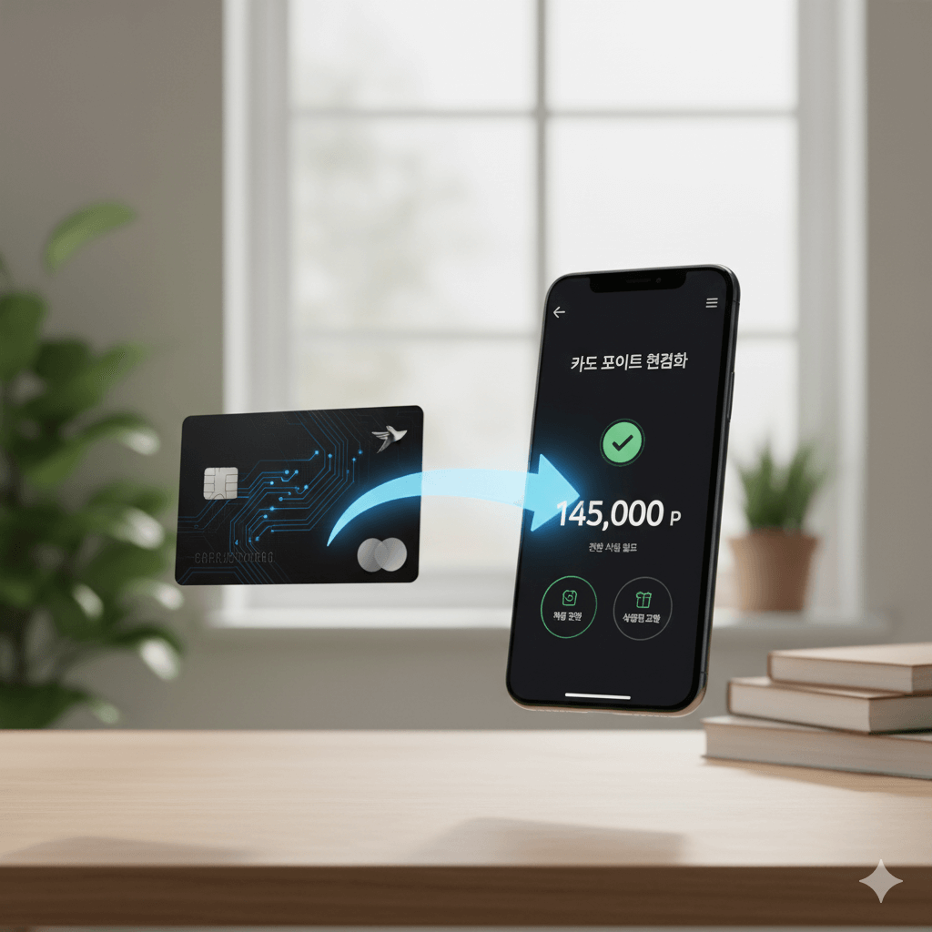 카드포인트 현금화 방법
