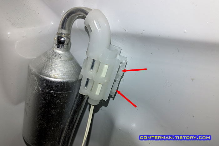 지펠 냉장고 냉동실 제상센서 분리