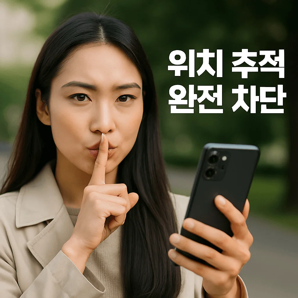 스마트폰이 내 위치를 몰래 추적하고 있다면?