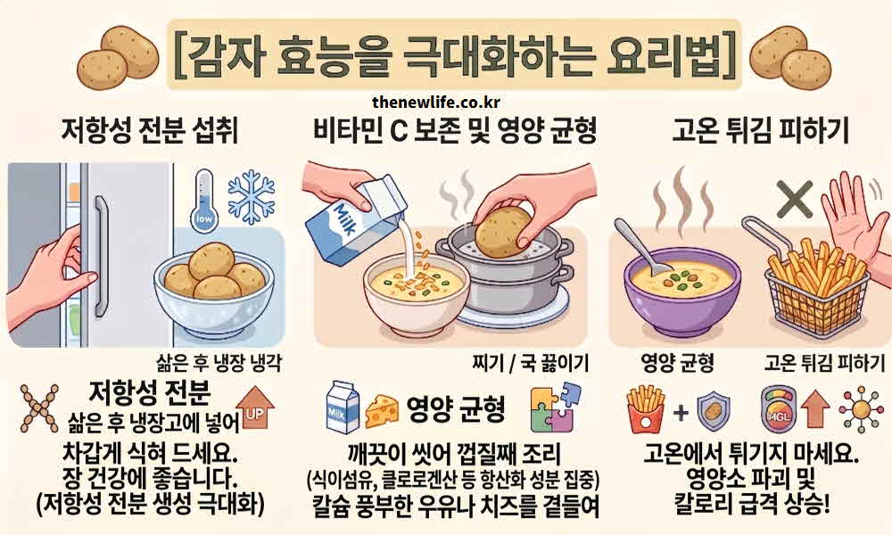 감자 효능 극대화하는 요리법