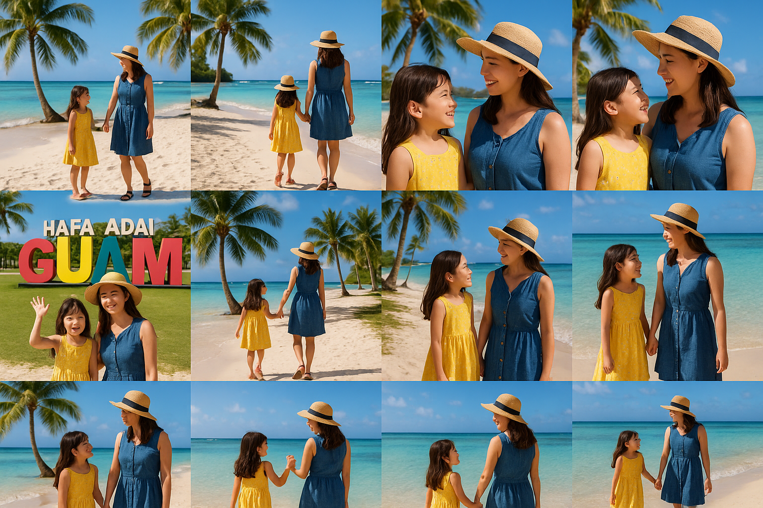 아이와 괌 여행 사진