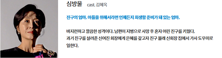 신데렐라 게임 등장인물 출연 줄거리