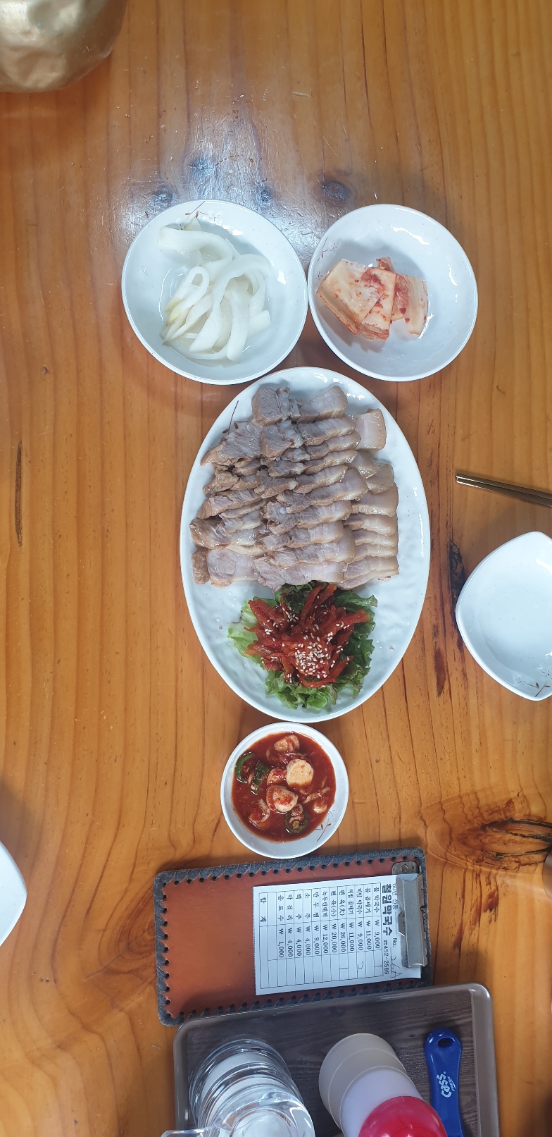 철원 막국수 수육 편육