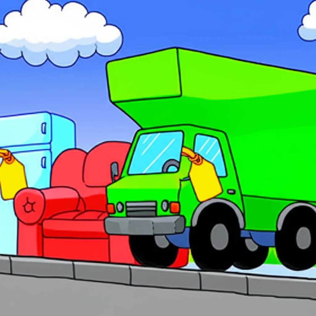 식만동 대형폐기물 온라인 필증 하나로..