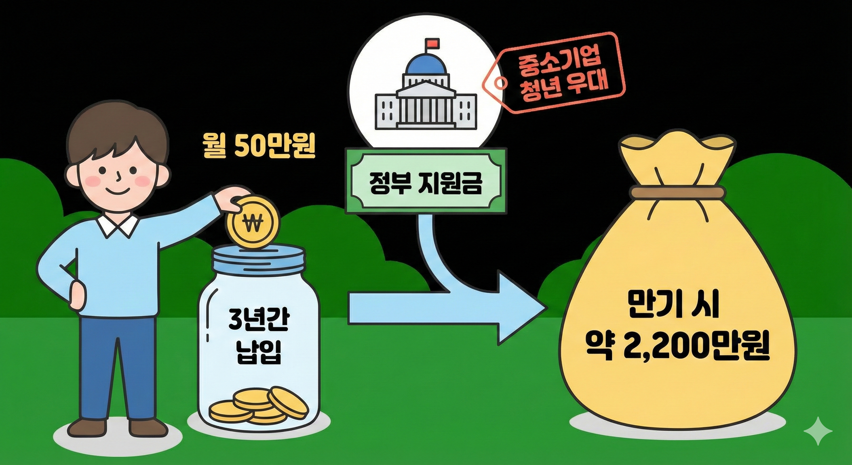 2026년 출시 청년미래적금 가입 조건 및 청년도약계좌 비교