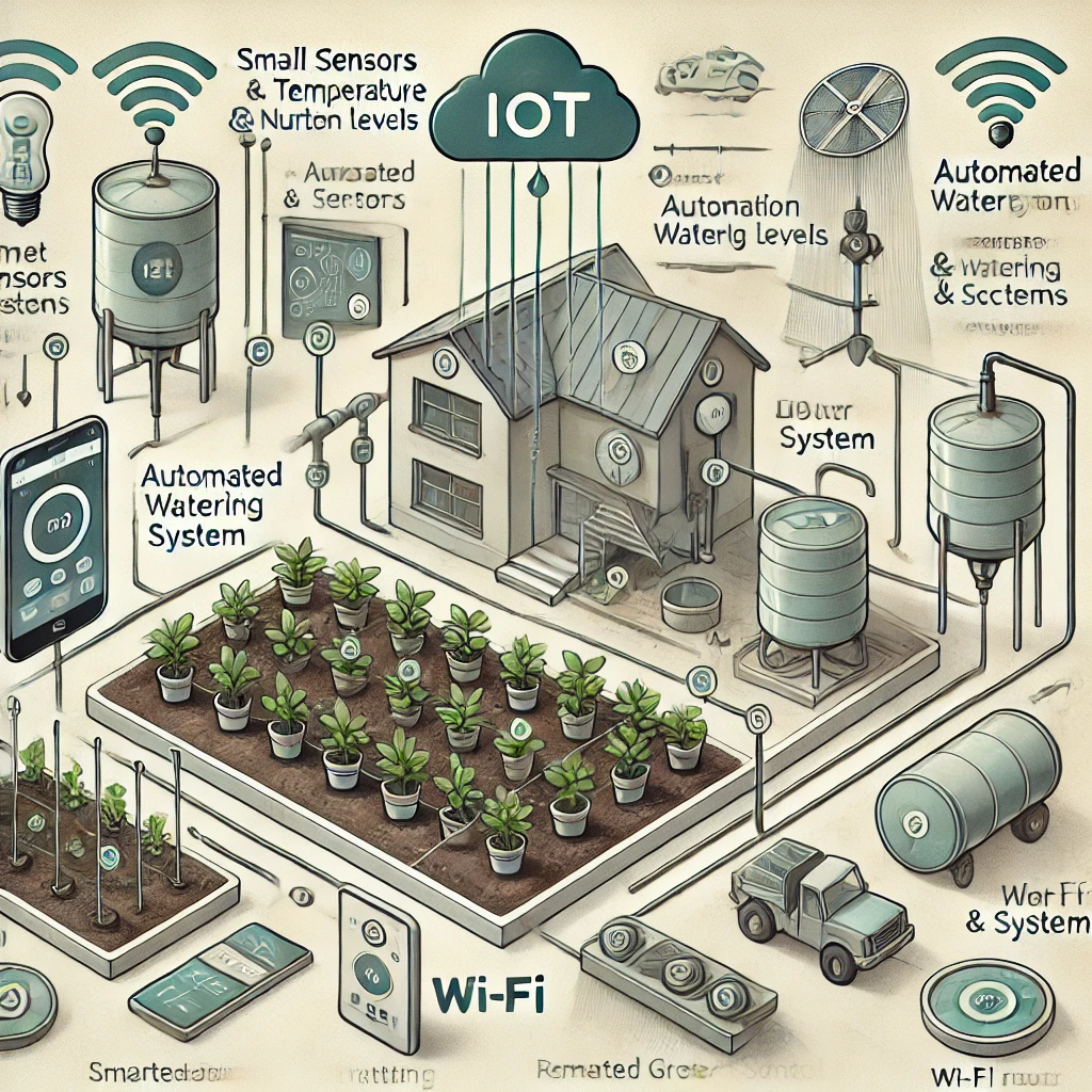 스마트 도시농업 개념도