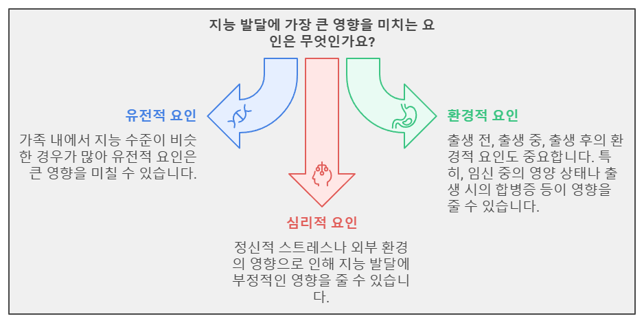 경계성 지능장애의 원인