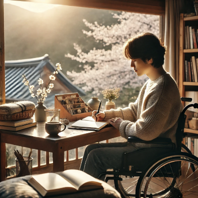 장애인이 자기 성찰을 위한 일기 주체 추천 이미지