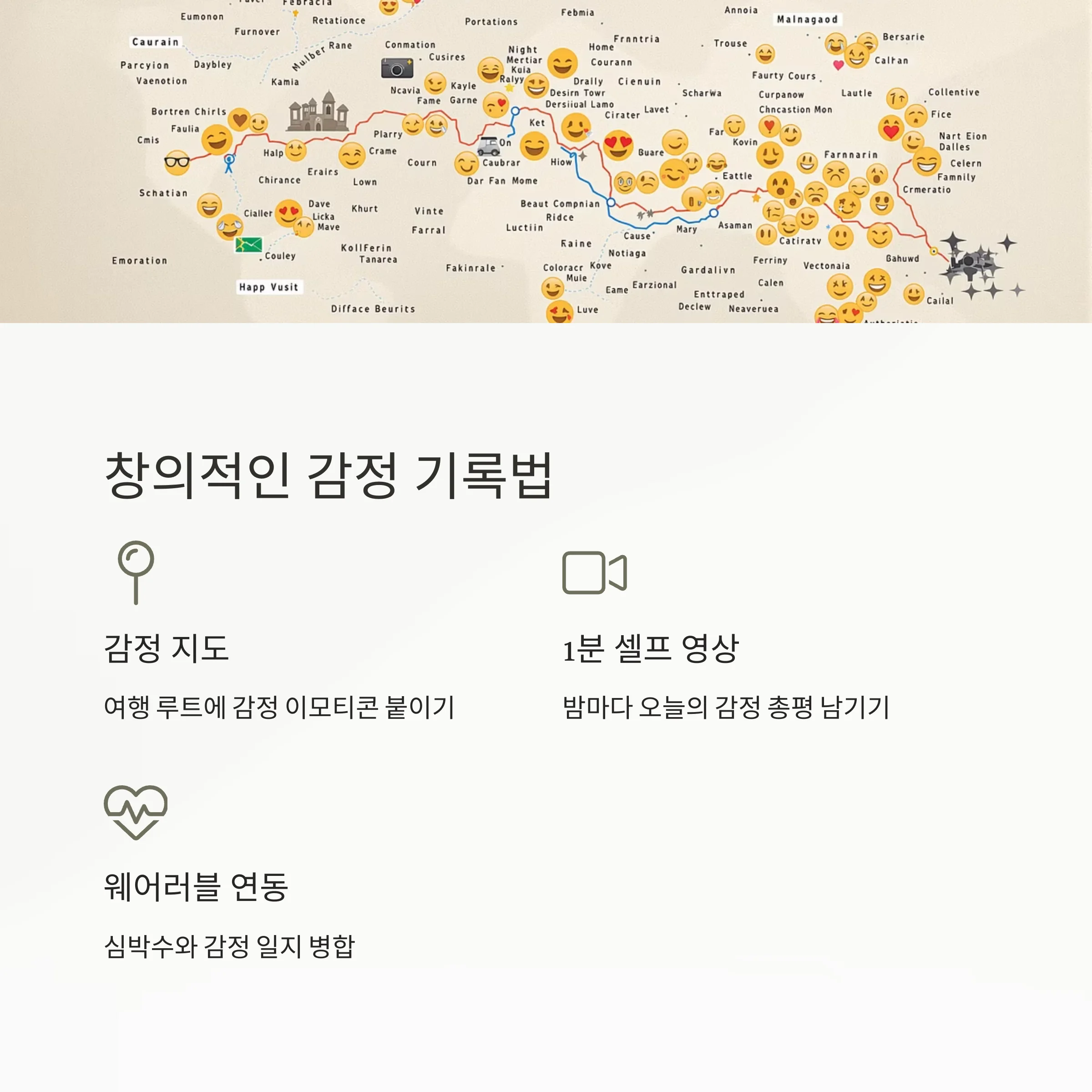 여행의 감정을 기억하는 기술