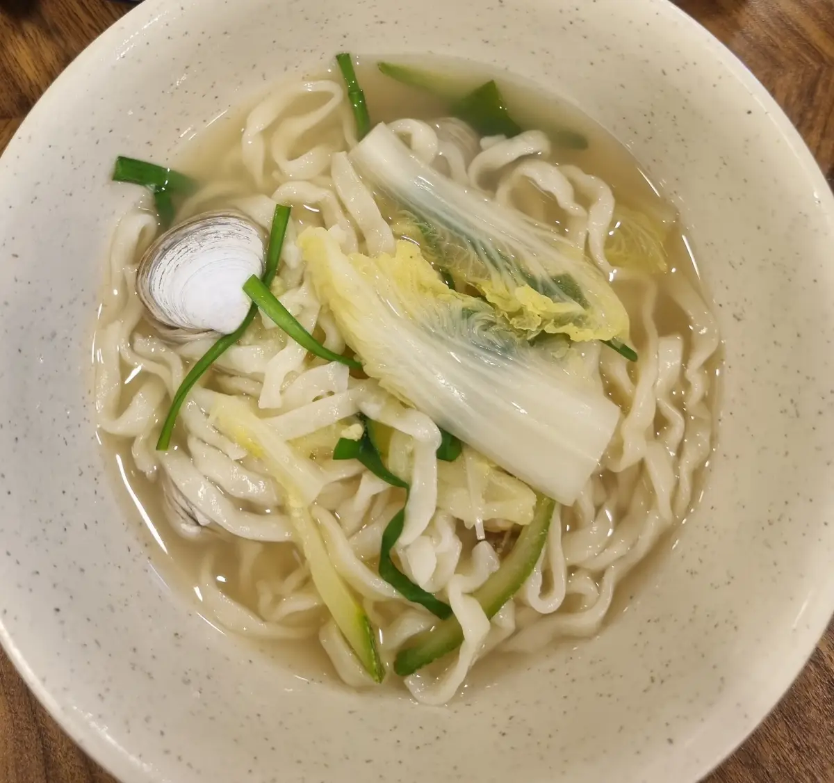 동죽-칼국수