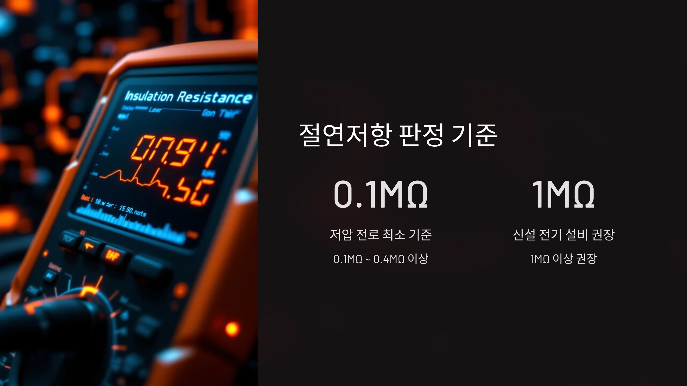 전기-절연저항-측정기-사용-방법