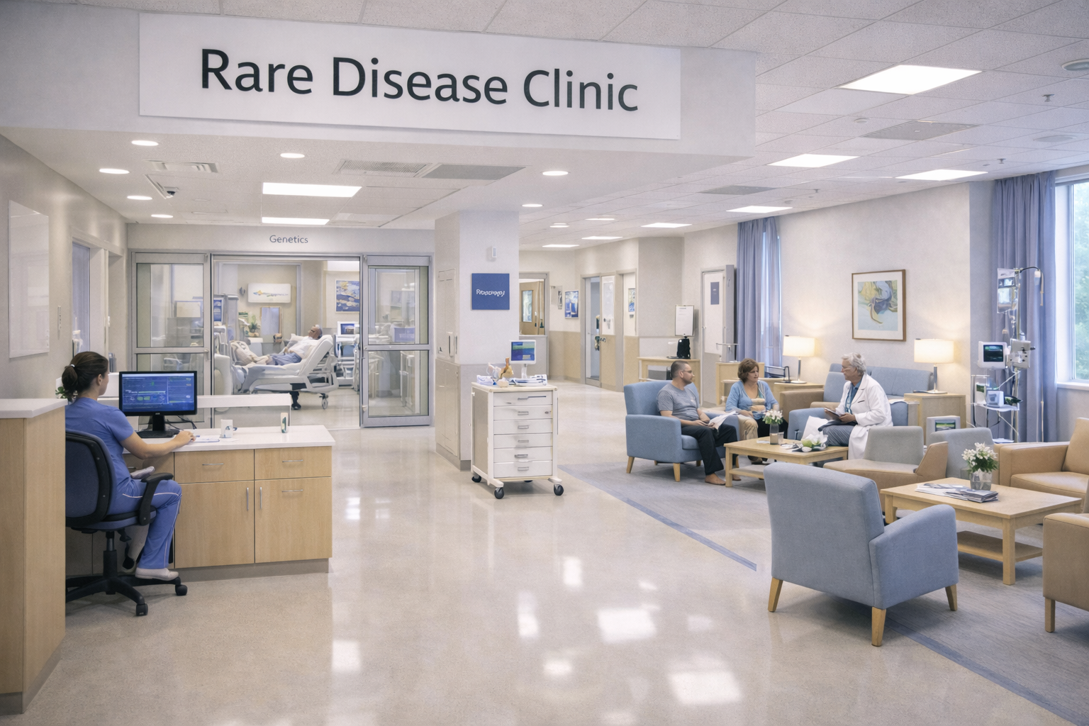 희귀질환 치료를 위한 클리닉