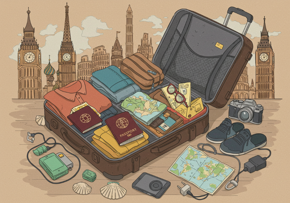 [2025 유럽 여행 짐싸기 가이드] 기내용&middot;수화물별 필수 아이템 &amp; 체크리스트 지금 확인!