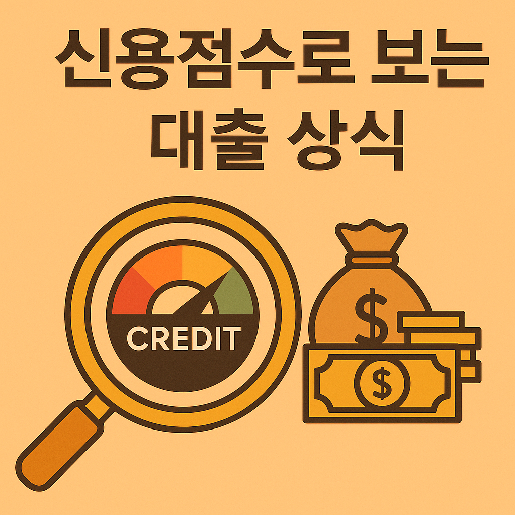 금융 기초 대출 상식 총정리｜신용점수와 금리의 모든 것