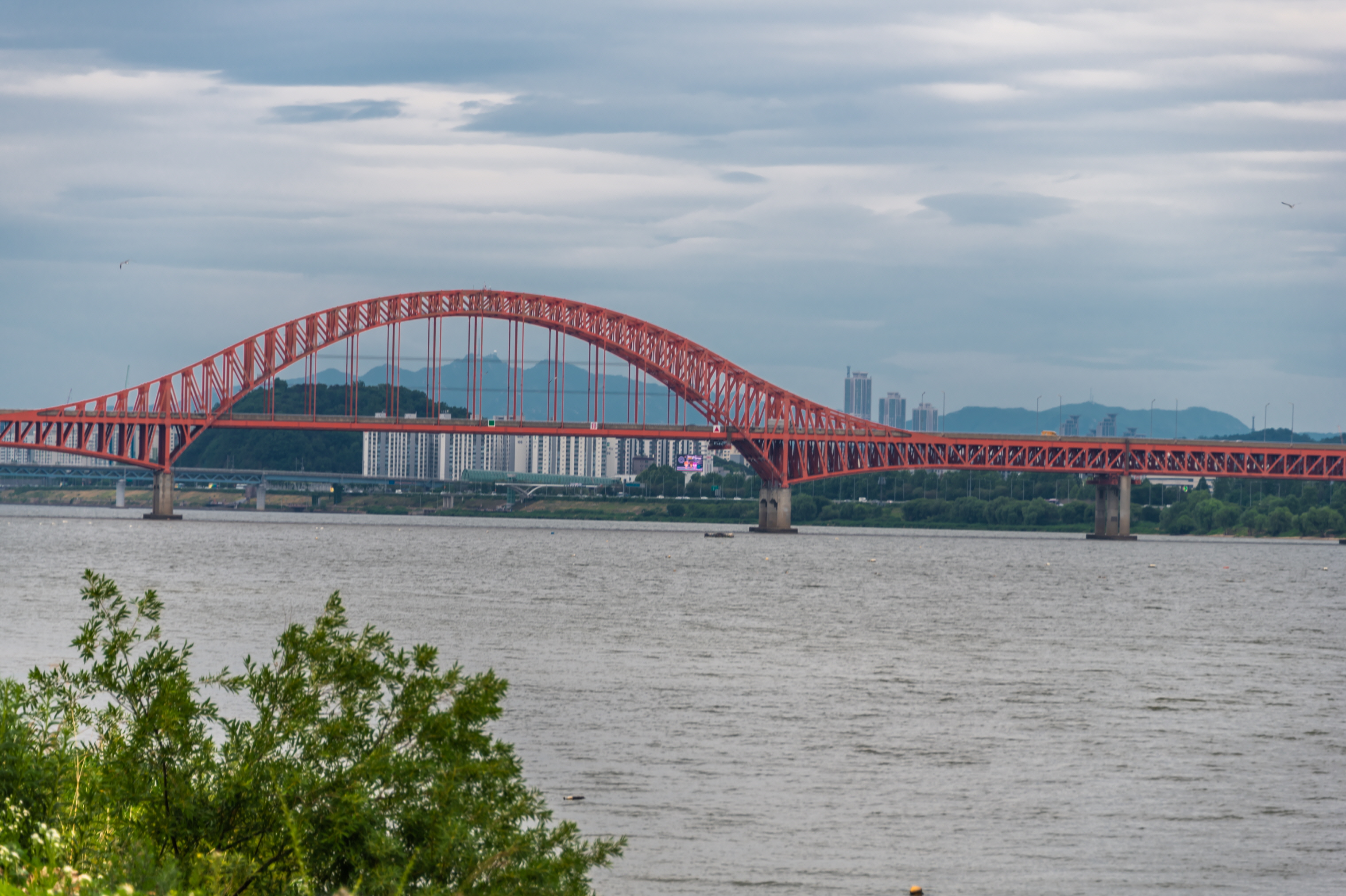 방화대교의 모습