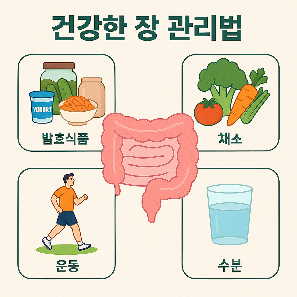 건강한 장 관리법 완벽 가이드 - 장 건강 개선을 위한 7가지 핵심 방법
