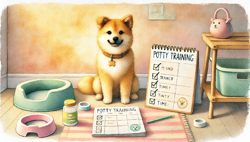 강아지 배변 실수 해결법- 초보 반려인을 위한 실내 배변 훈련 요령