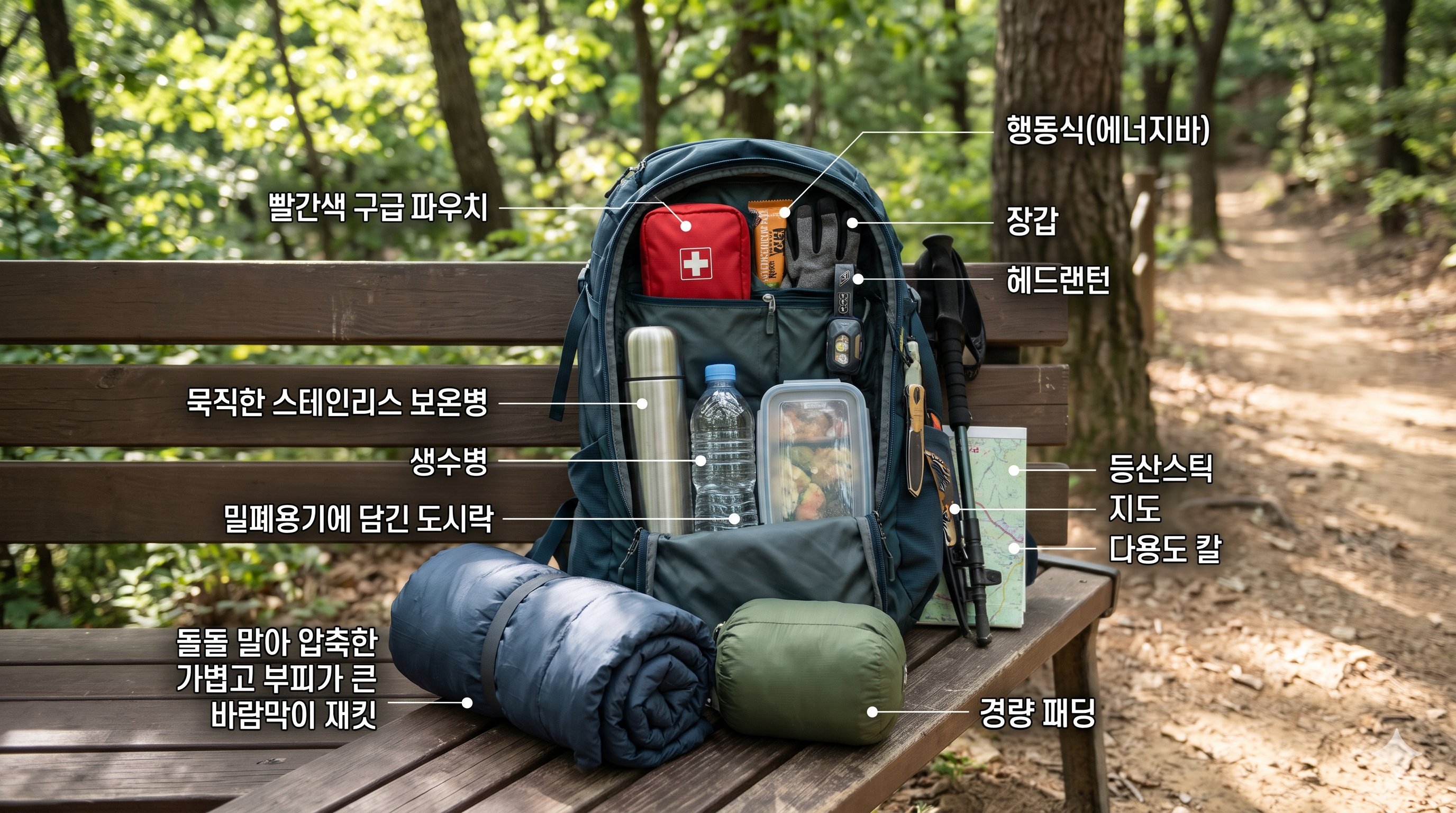 같은 무게도 가볍게 느껴지는 등산 배낭 패킹법과 피팅 노하우