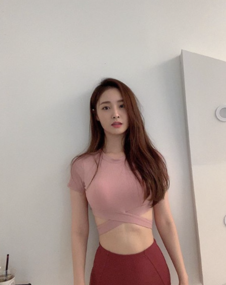 배우희 레깅스 몸매
