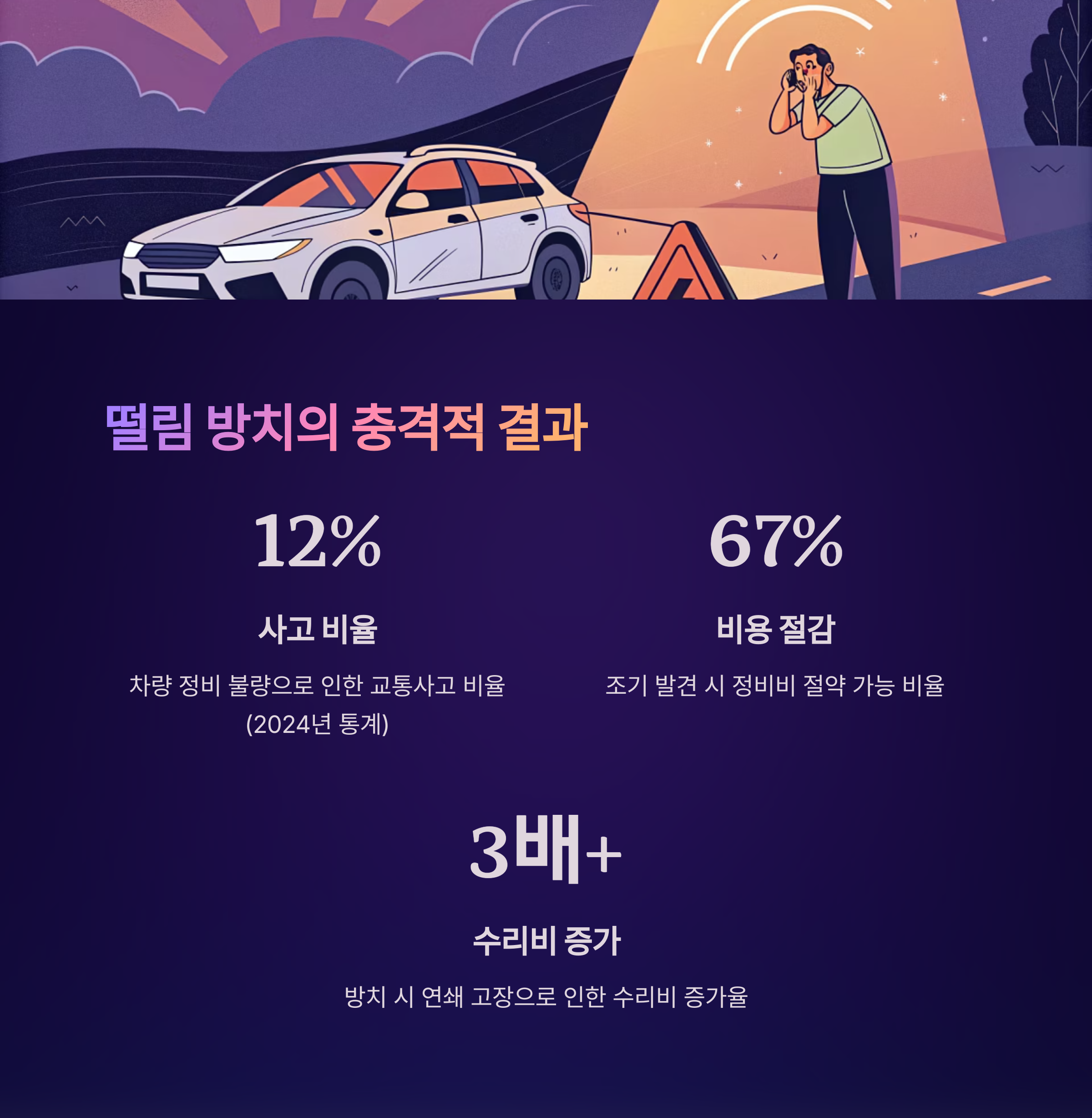 차량 떨림