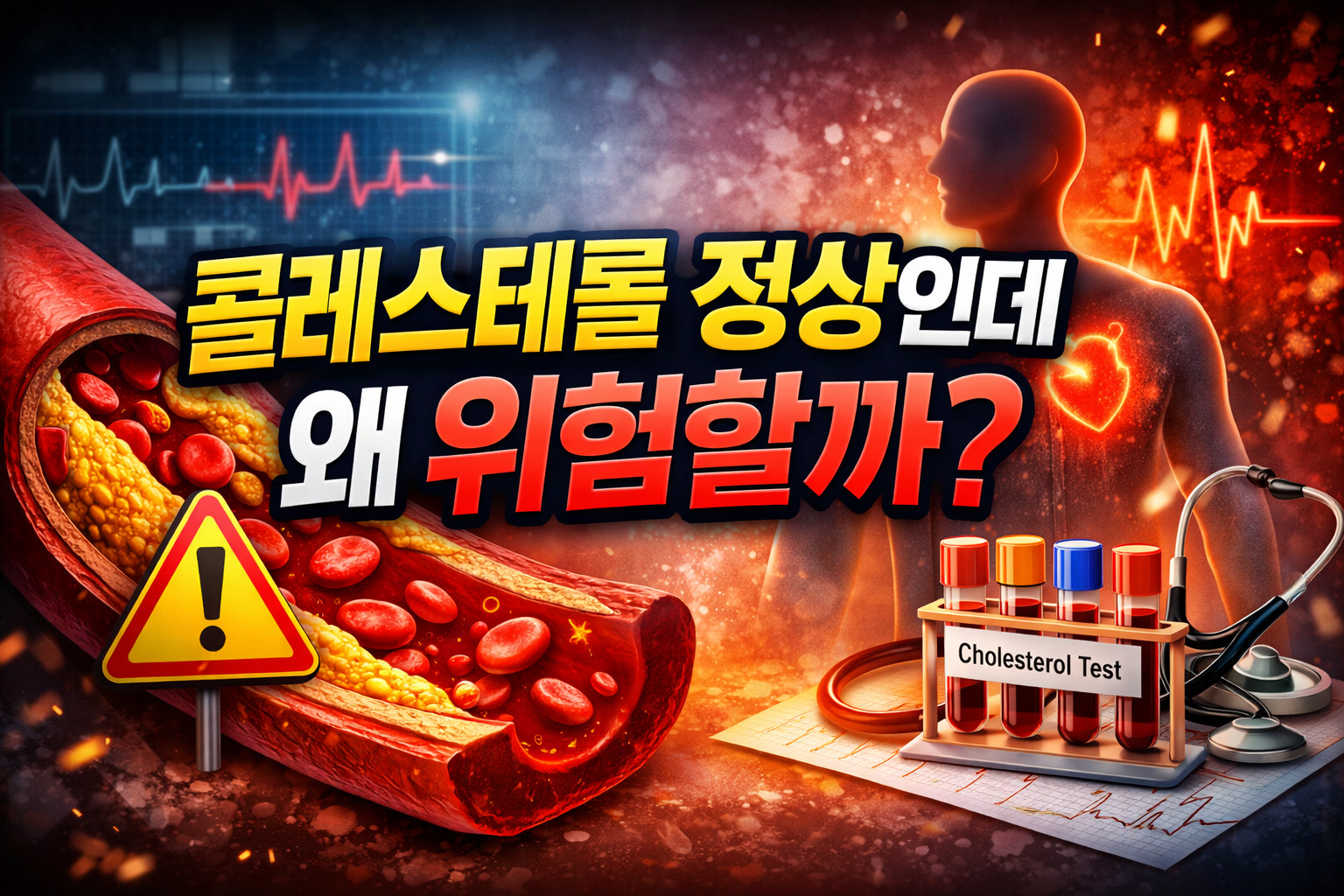 콜레스테롤 정상인데 왜 위험할까?