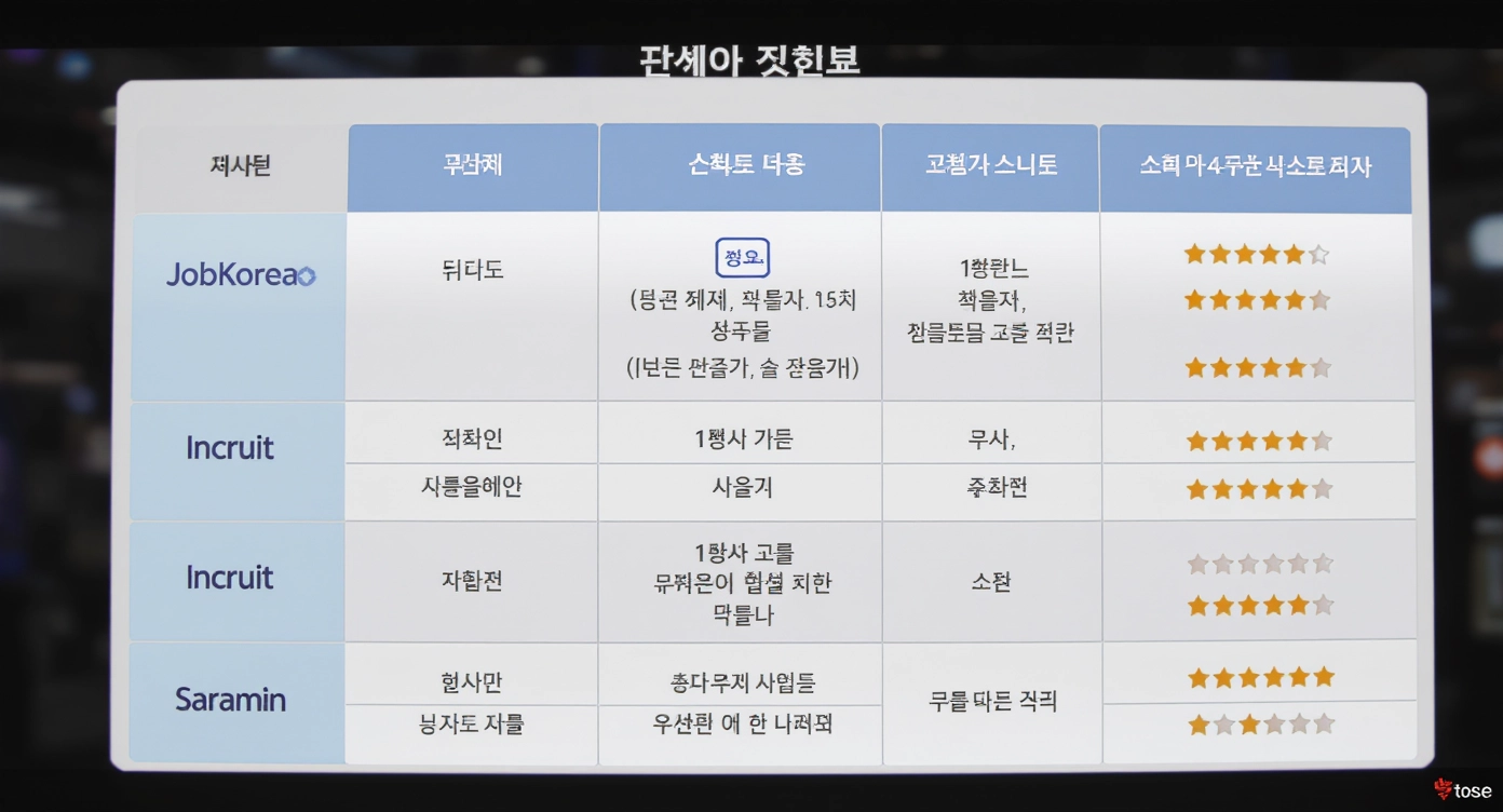 취업사이트경험