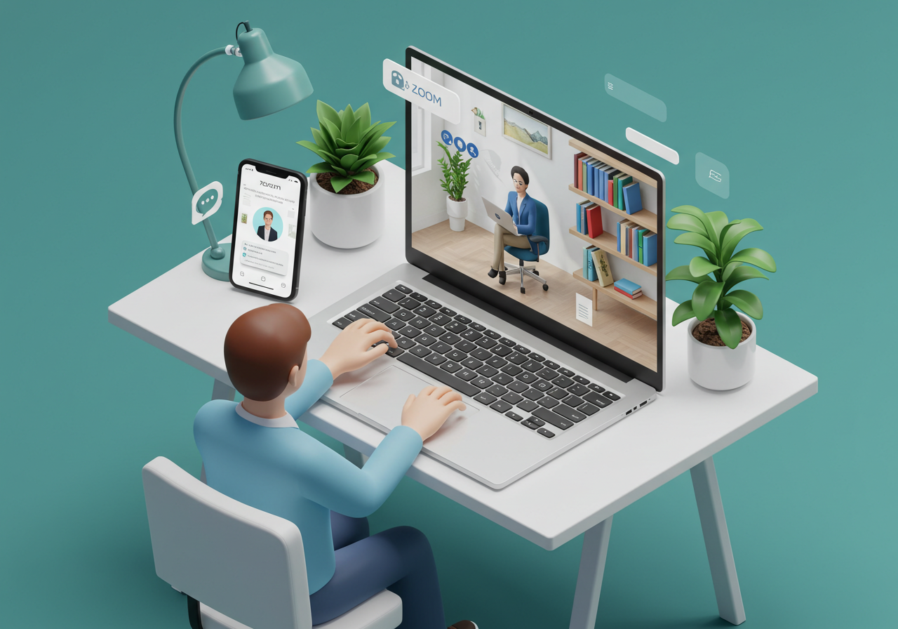 줌 Zoom 배경화면 설정 초간단 PC & 모바일 완벽 정복!